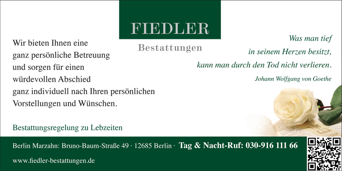 Fiedler Bestattungen