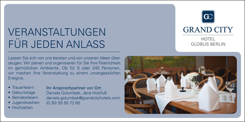 Grand City – Hotel Globus Berlin