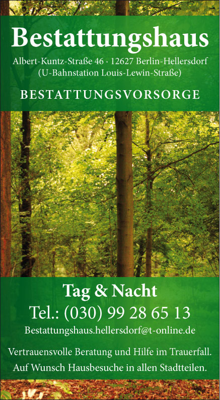 Bestattungshaus Hellersdorf