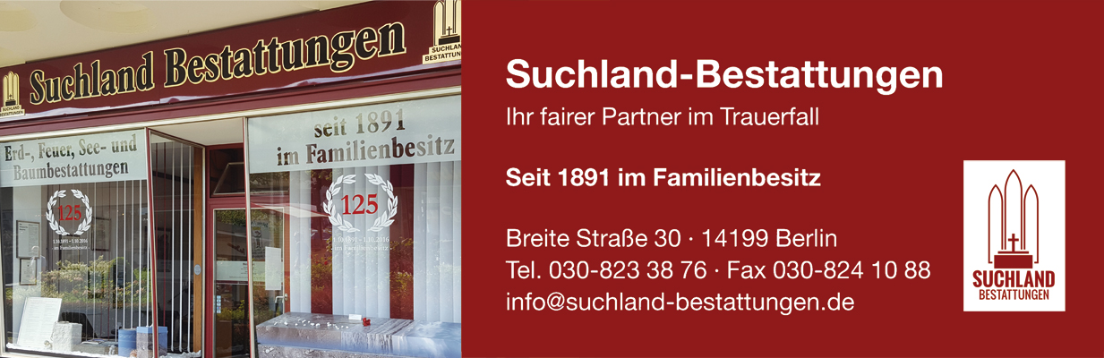Suchland Bestattungen – Ihr fairer Partner im Trauerfall
